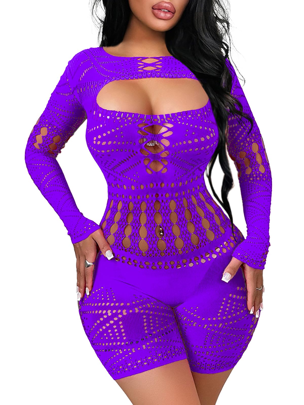 Buitifo femmes sous-vêtements collants fishnet collants sexy Leggings