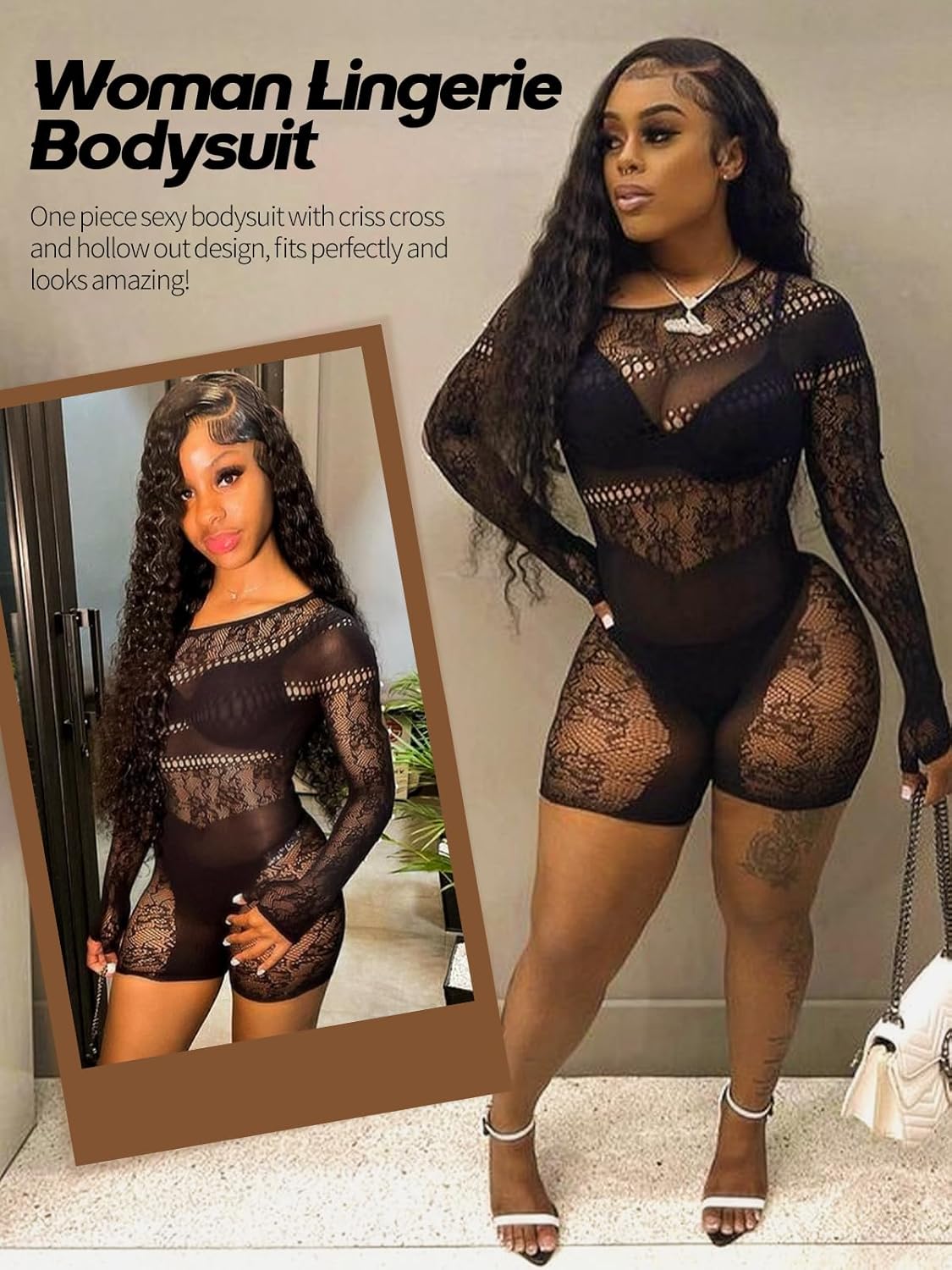 Buitifo femmes sous-vêtements collants fishnet collants sexy Leggings