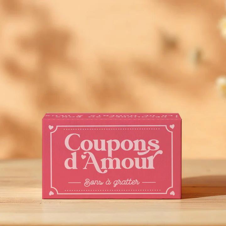 30 Coupons HOT pour Mon Homme – Cadeau de Noël Original pour Couple | Jeu Coquin & Intime | Livraison Rapide & Colis Discret